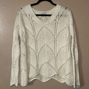 audrey Women's Cream Knit Sweater